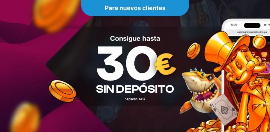 bono sin depósito gratis Casino Gran Madrid