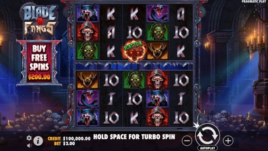 juego de casino Blade & Fangs