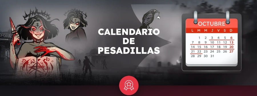 Calendario de bonos de casino en CasinoBarcelona online