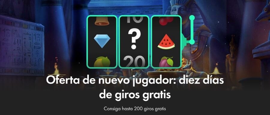 Oferta de bienvenida bet365 giros gratis