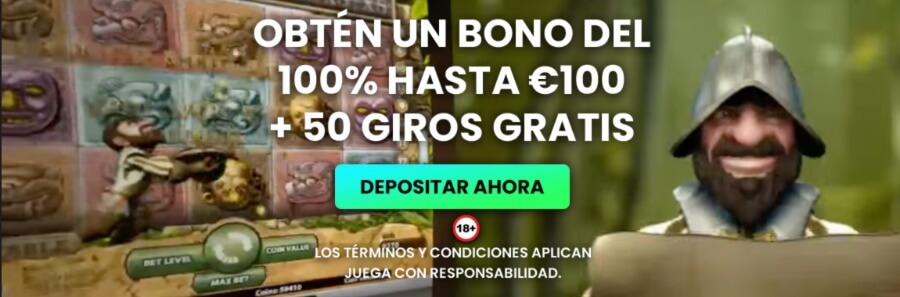 100€ y 50 giros gratis Swift Casino