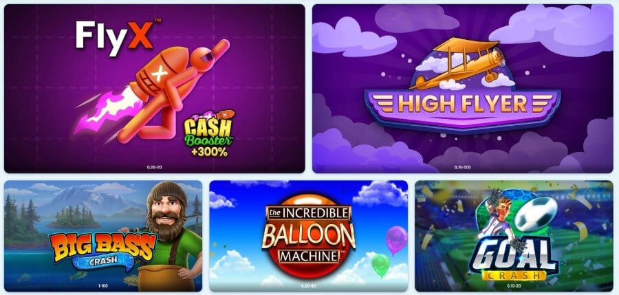 Juegos de choque en Piñata Casino online