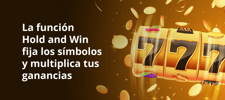 Explicación sobre cómo funcionan las tragaperras hold and win