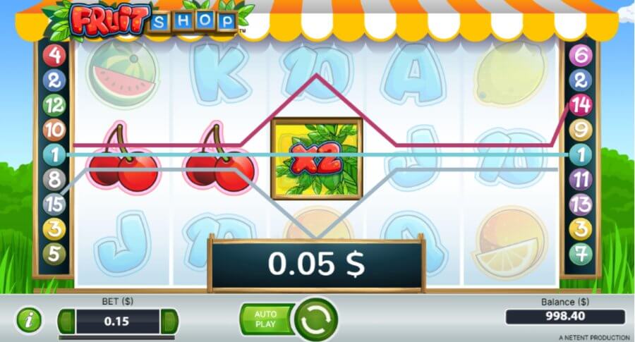 reseña de la slot Fruit Shop