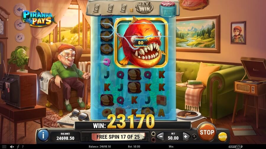 Cómo jugar a Piranha Pays slot