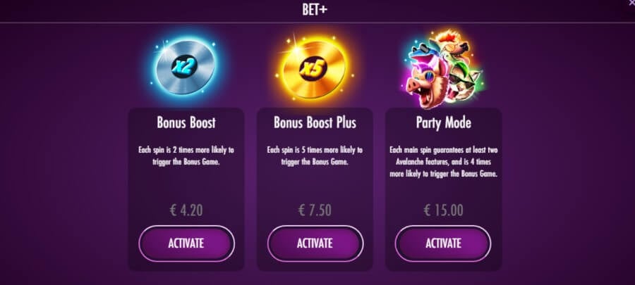 King of the Party slot online bet+