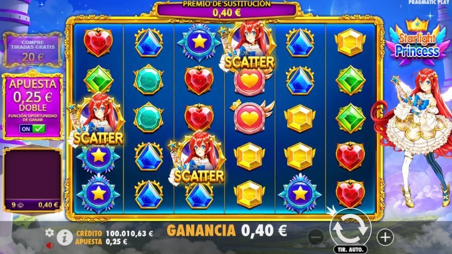 slot Starlight Princess de Pragmatic Play