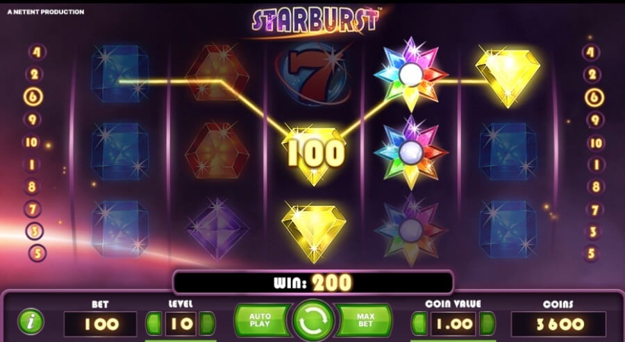 Cómo ganar dinero en tragaperras Starburst