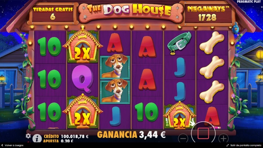 jugar a The Dog House Megaways gratis