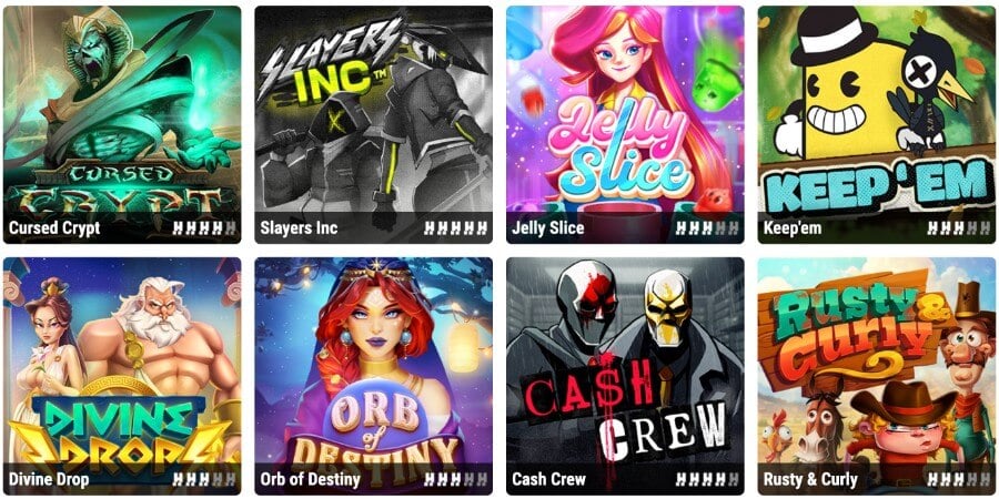 Casinos con juegos de Hacksaw Gaming