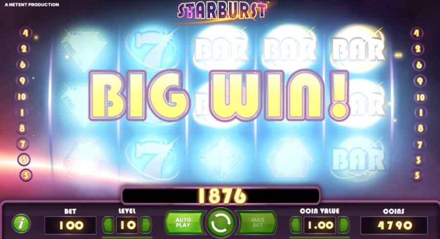 Casinos online españoles con la slot Starburst disponible