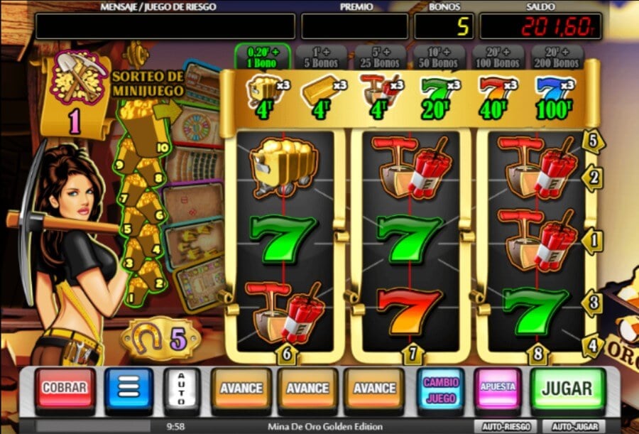 slot Mina de Oro Golden Edition demo gratis